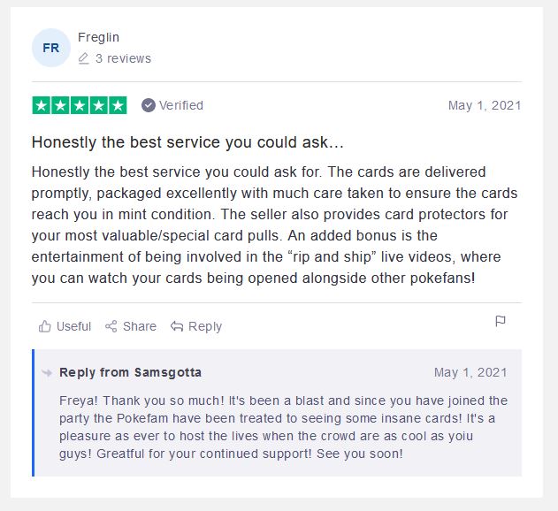 Freya - "Honestly the best service you could ask for..."